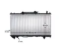 MAHLE Chladi vody MAO CR 543 000S, CR 543 000S