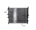 MAHLE Chladi vody MAO CR 553 000S, CR 553 000S