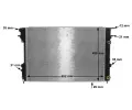 MAHLE Chladi vody MAO CR 561 000S, CR 561 000S
