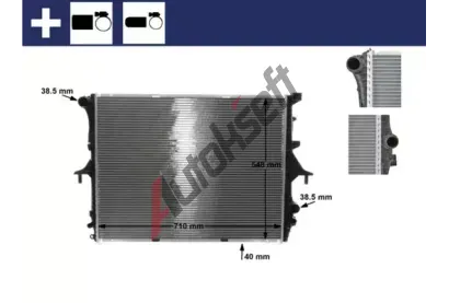 MAHLE Chladi vody MAO CR 571 000S, CR 571 000S