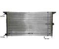 MAHLE Chladi vody MAO CR 607 000S, CR 607 000S
