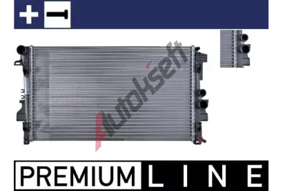 MAHLE Chladi vody MAO CR 608 000P, CR 608 000P