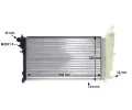 MAHLE Chladi vody MAO CR 612 000S, CR 612 000S