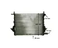 MAHLE Chladi vody MAO CR 614 000P, CR 614 000P