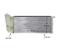 MAHLE Chladi vody MAO CR 617 000S, CR 617 000S