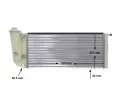 MAHLE Chladi vody MAO CR 617 000S, CR 617 000S