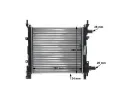 MAHLE Chladi vody MAO CR 626 000S, CR 626 000S
