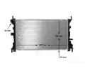 MAHLE Chladi vody MAO CR 627 000S, CR 627 000S