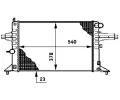 MAHLE Chladič vody ‐ MAO CR 637 000S  MAHLE Chladič vody ‐ MAO CR 637 000S