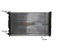MAHLE Chladi vody MAO CR 647 000S, CR 647 000S