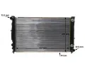 MAHLE Chladi vody MAO CR 648 000S, CR 648 000S