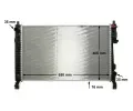 MAHLE Chladi vody MAO CR 661 000P, CR 661 000P