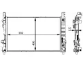 MAHLE Chladi vody MAO CR 661 000S, CR 661 000S