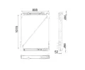 Chladi� vody&nbsp;MAHLE&nbsp;&dash;&nbsp;MAO CR 686 001P