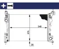 Chladi vody MAHLE ‐ MAO CR 773 000S