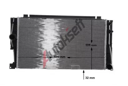 MAHLE Chladi� vody MAO CR 775 001S, CR 775 001S