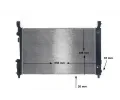 MAHLE Chladi vody MAO CR 781 000S, CR 781 000S