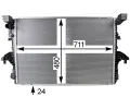 MAHLE Chladi vody MAO CR 805 000P, CR 805 000P