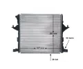 MAHLE Chladi� vody MAO CR 81 000S, CR 81 000S