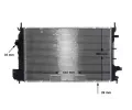 MAHLE Chladi vody MAO CR 812 000S, CR 812 000S