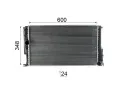 MAHLE Chladi vody MAO CR 824 000P, CR 824 000P