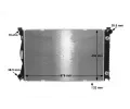 MAHLE Chladi vody MAO CR 830 000S, CR 830 000S