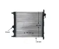 MAHLE Chladi vody MAO CR 831 001S, CR 831 001S