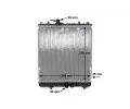 MAHLE Chladi vody MAO CR 836 000S, CR 836 000S