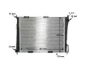 MAHLE Chladi vody MAO CR 841 000S, CR 841 000S