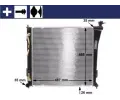 Chladi vody MAHLE ‐ MAO CR 847 000S