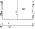 MAHLE Chladi vody ‐ MAO CR 854 001S