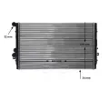 MAHLE Chladi vody MAO CR 854 001S, CR 854 001S