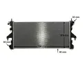 MAHLE Chladi vody MAO CR 887 000P, CR 887 000P
