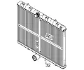 MAHLE Chladi vody MAO CR 889 000S, CR 889 000S