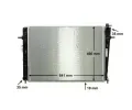 MAHLE Chladi vody MAO CR 909 000P, CR 909 000P