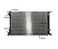 MAHLE Chladi vody MAO CR 910 000P, CR 910 000P