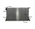MAHLE Chladi vody MAO CR 911 000P, CR 911 000P