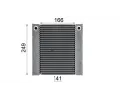 MAHLE Chladič vody MAO CR 926 000P, CR 926 000P