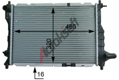 MAHLE Chladi vody MAO CR 944 000S, CR 944 000S