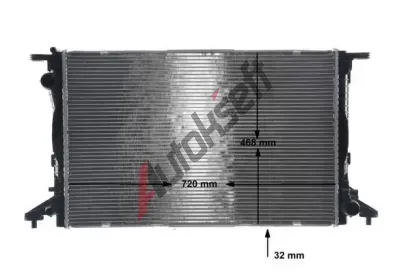 MAHLE Chladi vody MAO CR 960 000S, CR 960 000S