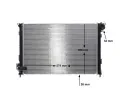 MAHLE Chladi vody MAO CR 983 000S, CR 983 000S