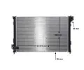 MAHLE Chladi vody MAO CR 983 000S, CR 983 000S