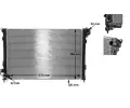 MAHLE Chladi vody MAO CR 985 000S, CR 985 000S