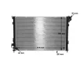 MAHLE Chladi vody MAO CR 985 000S, CR 985 000S