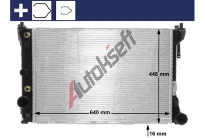 MAHLE Chladi vody MAO CR 988 000S, CR 988 000S