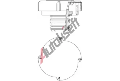 MAHLE Uzavrac vko MAO CRB 21 000P, CRB 21 000P