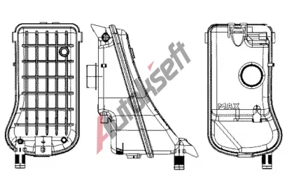 MAHLE Vyrovnvac ndoba chladic kapaliny MAO CRT 11 000S, CRT 11 000S
