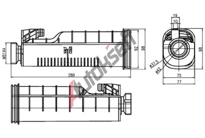 MAHLE Vyrovnvac ndoba chladic kapaliny MAO CRT 114 000S, CRT 114 000S