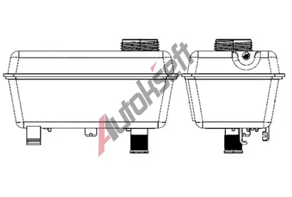 MAHLE Vyrovnvac ndoba chladic kapaliny MAO CRT 27 000S, CRT 27 000S