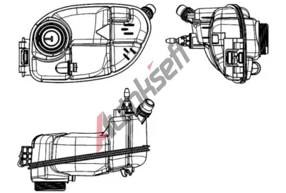 MAHLE Vyrovnvac ndoba chladic kapaliny MAO CRT 65 000S, CRT 65 000S